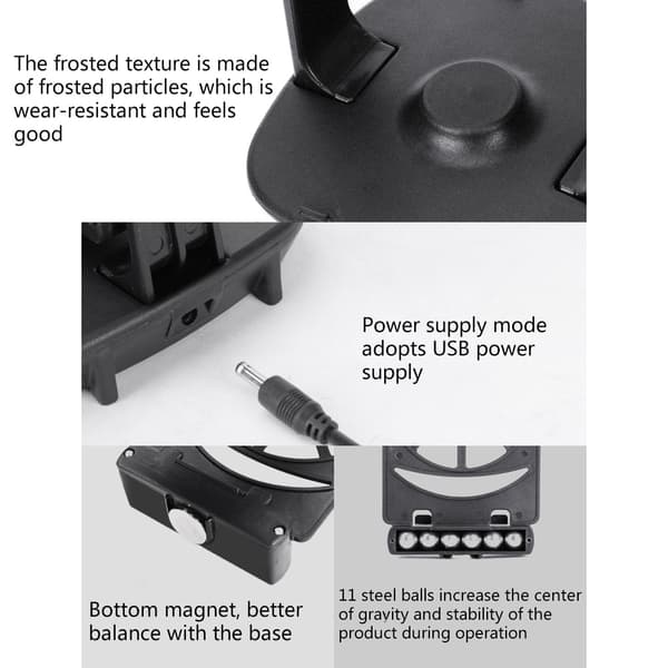 USB-telefonryster Automatisk telefon-svinganordning til Go Step Earning Mute Cable Steps Counter Device Tilbehør