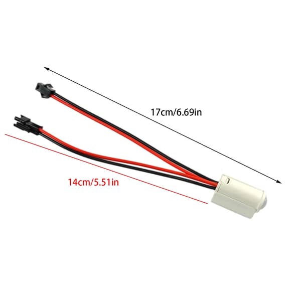 Bevegelsessensorisk modul Mini PIR sensorisk bryter Bevegelsessensorisk lysbryter LED bevegelsessensorisk bryter for skapgarderobe