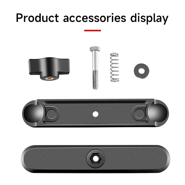Robust Aluminium 15cm RAM Mount Dubbel Socket Arm för 1-tums Kulbas