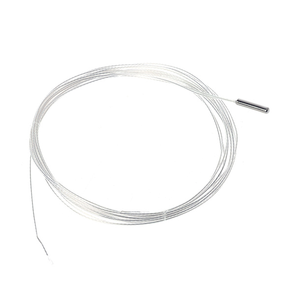 PT1000 Sonda 3mmx10mm Platinmotstånd RTD-sensor 2 Meter Tvåtråds FEP-kabel
