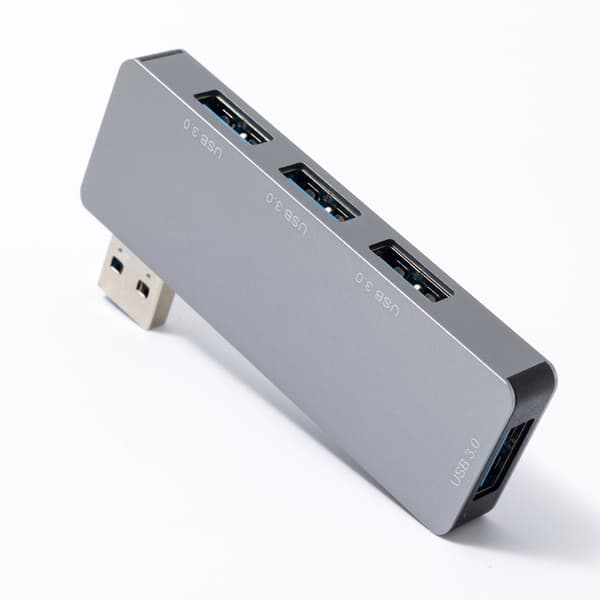 Aluminium USB3.0 Hubs Hurtig dataoverførsel Samtidig forbindelse til hjemmekontorer null - RS3624AR