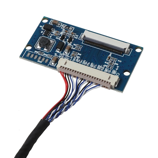 LVDS 1ch 8bit 20 till 40-stifts TTL-signal LCD-drivrutskortstyrkortssats för 7-10,1\" LCD-panelkabel Enkel att använda