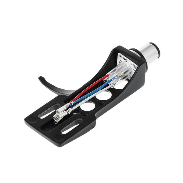Universell Phono Pickup Rack Skivspel Headshell för Skivspelare Silver