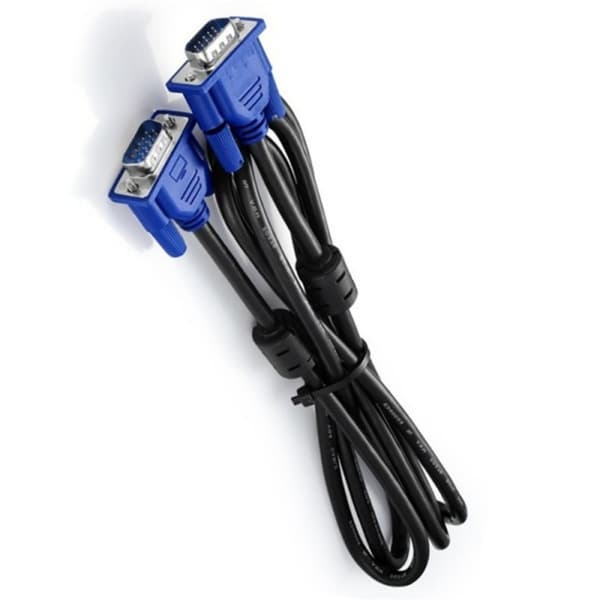 VGA-kabel VGA han til han forlængerkabel til pc-skærme projektorforbindelse 3m