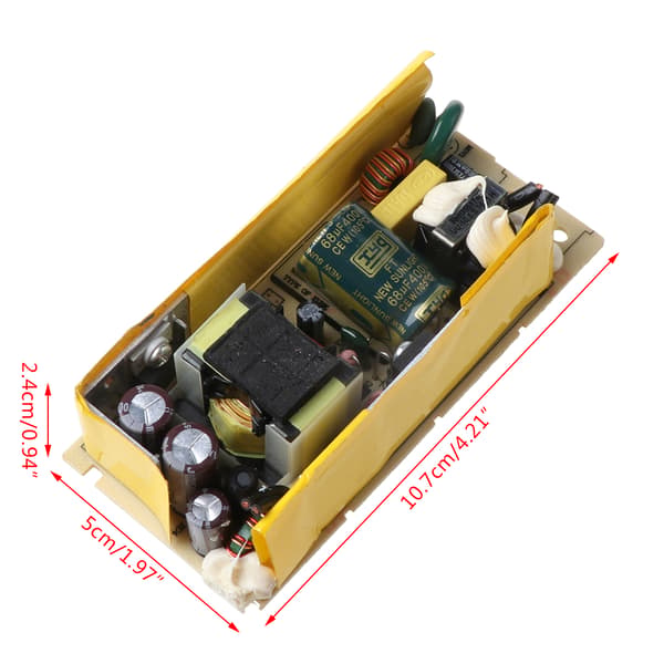 AC-DC 12V 5A 5000MA Bryter Strømforsyningsmodul Spenningsregulator Kretskort