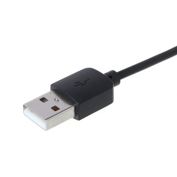 USB Laddningskabelhållare Laddningsdocka Fäste Vagga Universell för Smart Klocka Laddningskabel 4 Pin Magnetisk Laddning White