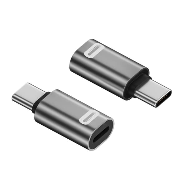 Høyytelses til Type C-adapteromformer for enheter Silver