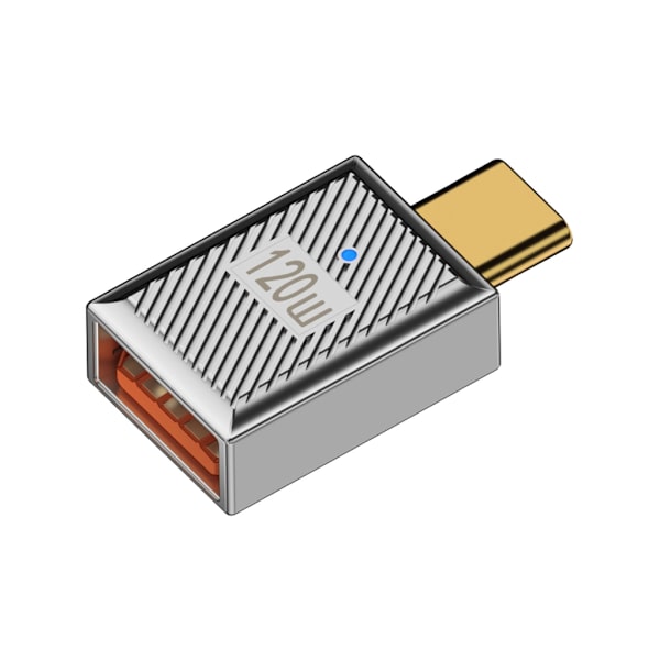 USB-USB C -sovitin 10 Gbps USB C Naaras - USB 3.0 Uros -sovitin USB C - USB null - Straight head