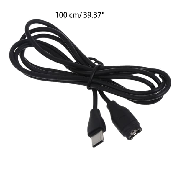 Smartklokke USB C Adapter Laderledning for Fenix 7 7S 7X 6 6S 6X Pro Elbow