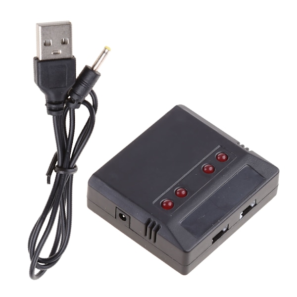 3.7V 2000mAh Lipo Batteri 903048 Li-ion Batteri/Laddare RC Quadcopter Reparationsdelar för KY601S H11D H11C RC Drönare Only usb charger
