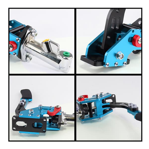 Racing Bromssystem Handbroms Universal Aluminium Hydraulisk Handbromsspak Black