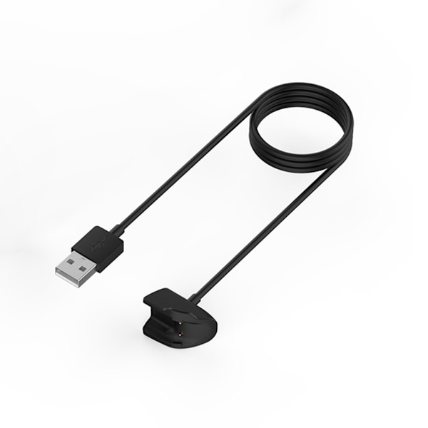 USB Laddningskabelhållare Strömladdare Adapter Dockningsstation Fäste Ställ Passar för Fit e SM-R375 Smartwatch Black M