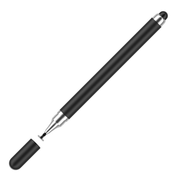 Universell Stylus Penna för Surfplattor Mobiltelefon Pekpenna Magnetisk Stängning Stylus Black Single use