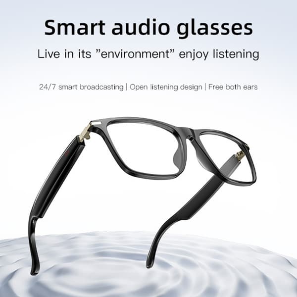 AI-oversætterbriller Bluetooth-kompatible briller til rejser og forretning