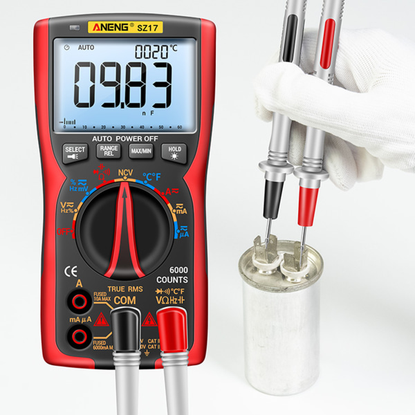 Testkablar Probe Testprober Ledningar för multimeter elektroniska testkablar Koppar