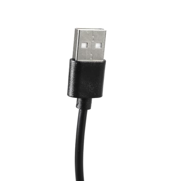 Strømkabel med kontakt USB han til Type C han opladerkabel praktisk White 4695 silver gray
