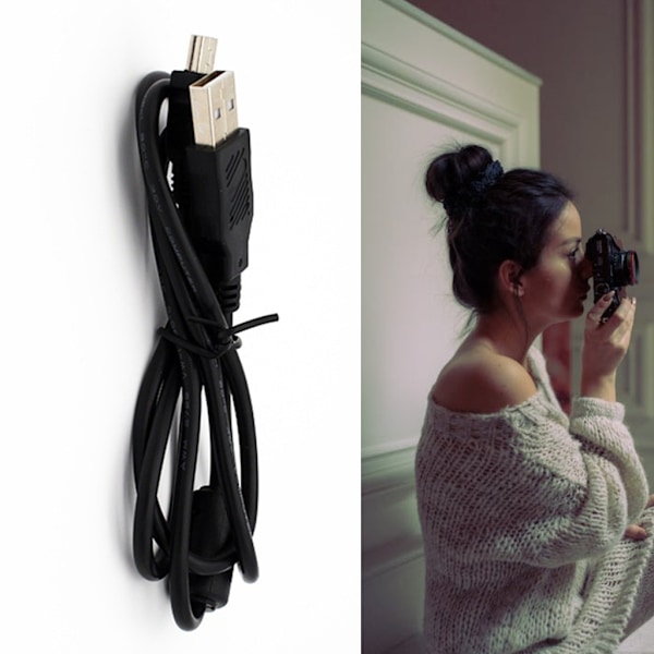 USB2.0-kabel för DSLR-kameror IFC 400PCU Laddningskabel 1,5M Laddningskabel