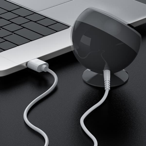 USB A han til 3,5 mm x 1,35 mm hanstik DC strømadapterkonverterkabel 50cm