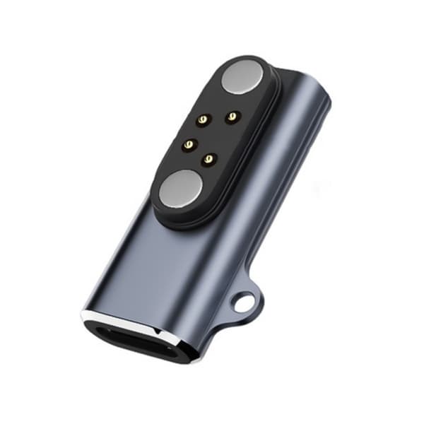 Effektivt magnetisk ladekabeladapter Nem tilslutning 4-benet stikhoved til Bone Conduction hovedtelefoner null - Trapezoid