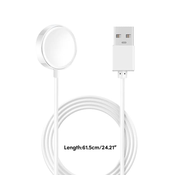 USB Laddningskabel Adapter Säkerhetsladdningsbas för DT7/DT100 Klocka White