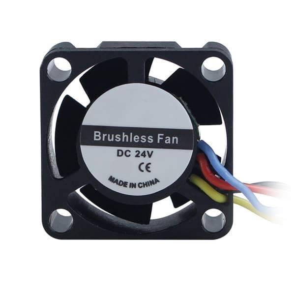 Stille og effektiv 2510 24V kjølevifte for U1 3D-printer Hot End Langvarig