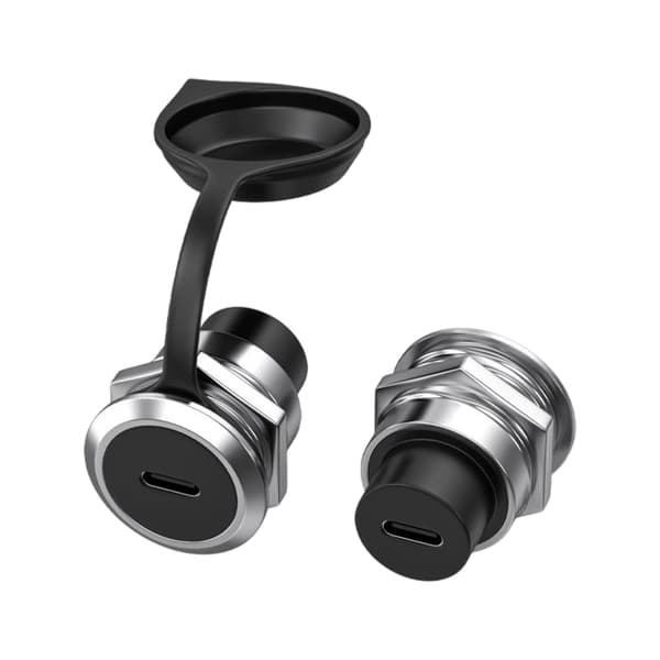 To USB3.0 runde hunnpanelmonteringsadaptere kompakte for faste posisjonsinnstillinger null - USB2.0