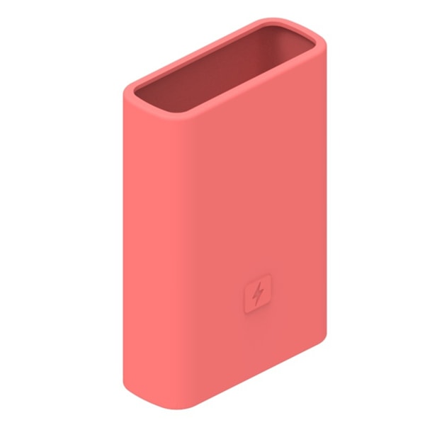 Powerbank Fodral Silikonskydd 10000mAh Externt Batteripaket Skyddshölje Pink