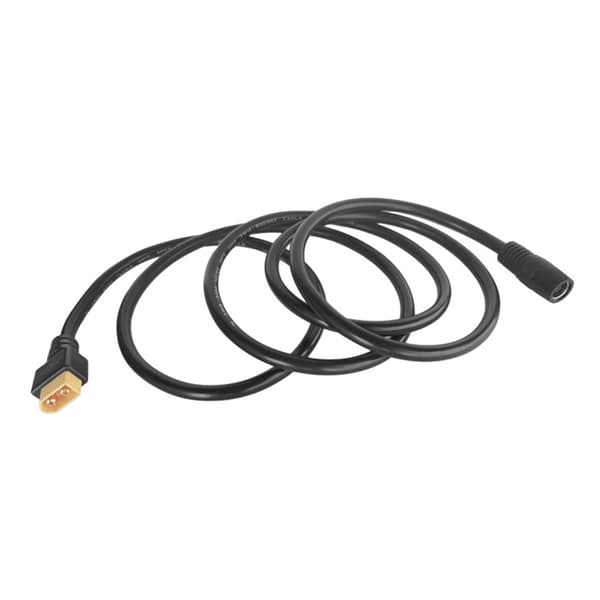 DC8mm Strømstasjon Ladekabel DC7909 til XT60 Adapter for Solcellepanelbruk 14AWG Valgfri Lengde 1m