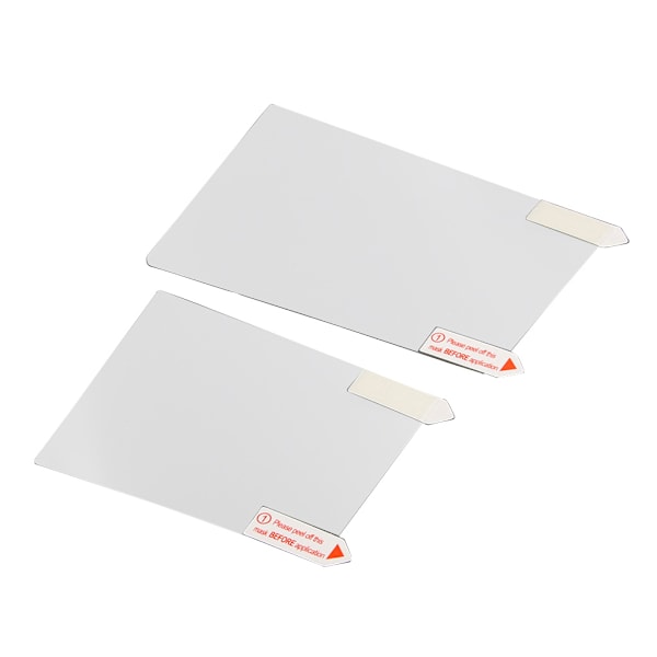 LCD-skyddande film för över- och undersidan, hudskydd för New 3DS XL/LL