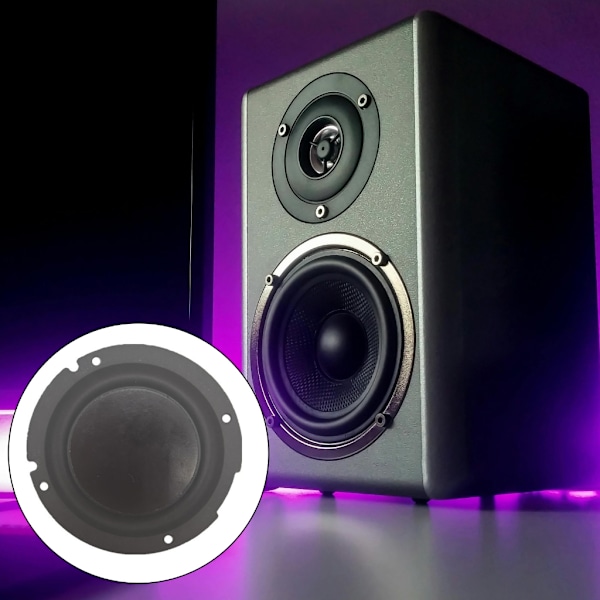 2 st 57 mm Radiators Högtalare Bas Membran Högtalarsystem Högtalare Gummi