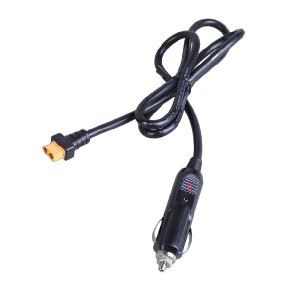 12V/24V XT60 Hun til Biloplader Hanstik Forlængerkabel til Solgenerator