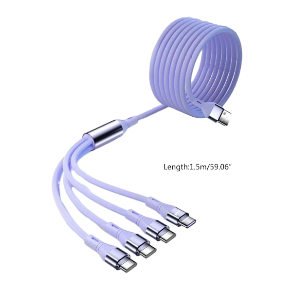 USB-C Splitterkabel, USB Typ A Hane till USB Typ C(USB-C) Hane 1 till 4 Kabel