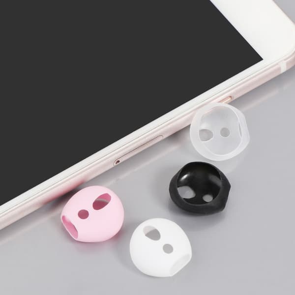 2 par øreputer for trådløse Bluetooth-kompatible hodetelefoner Silikon øreproppdekselpute ørepropptupper øreputer T