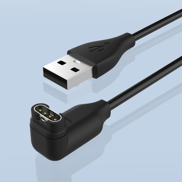 Ur Opladerkabel USB Opladerledning Strømledning til Fenix5 5S 5X 6X 6S Straight head