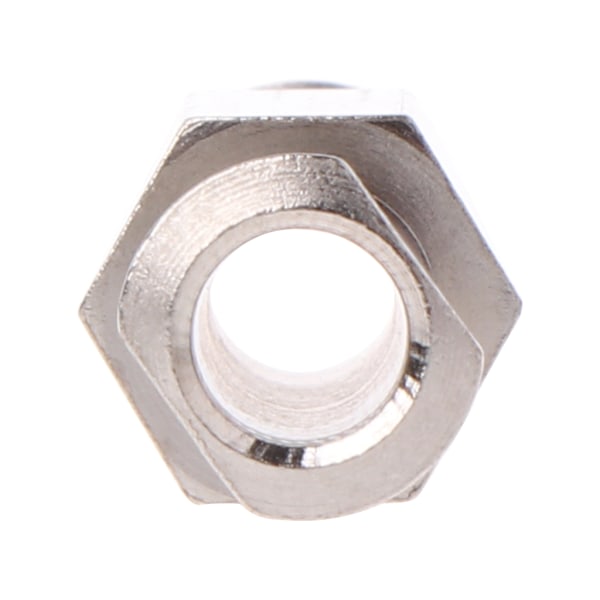 Nickelpläterad 4mm Luer Lock Adapter Koppling Lås Hårdvara Anslutningsdelar