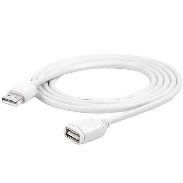 USB 2.0 Forlængerkabel Han til Hun Datakabel Forlængerkabel til Laptop USB 2m