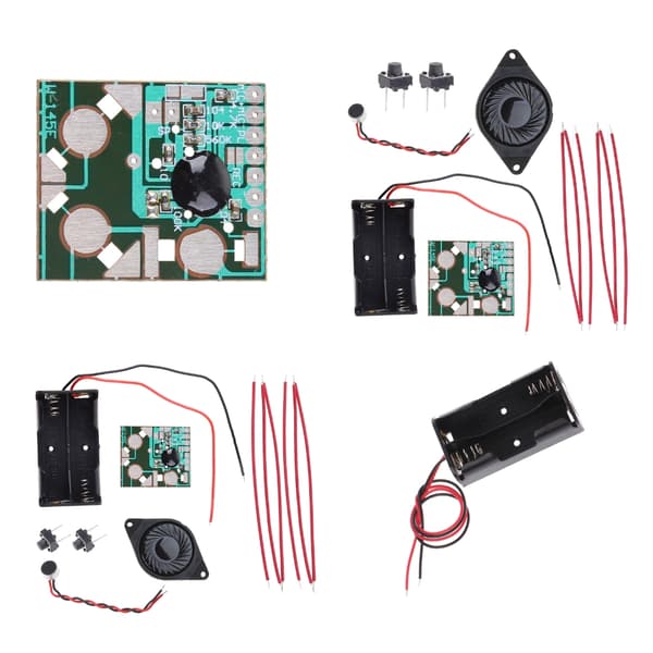 DIY Elektronisk Sett Stemmeopptak IC Modul Mini Digital Chip Opptaker Musikk Ca