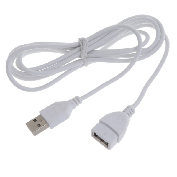 USB-förlängare, USB-förlängningskabel hane till hona USB-kabel lämplig för USB-tangentbord, mus, flash-enhet