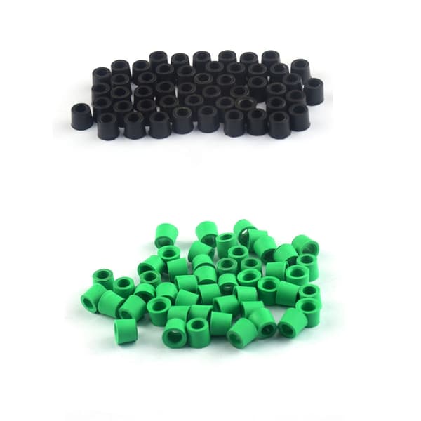 1/4'' Ventiler Packning Grenrör Reparationssats Ersättning för Luftkonditionering Black