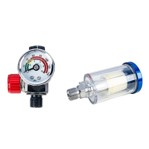 Olje-vannseparator med plastfilter og lett konstruksjon Red - 2 piece set