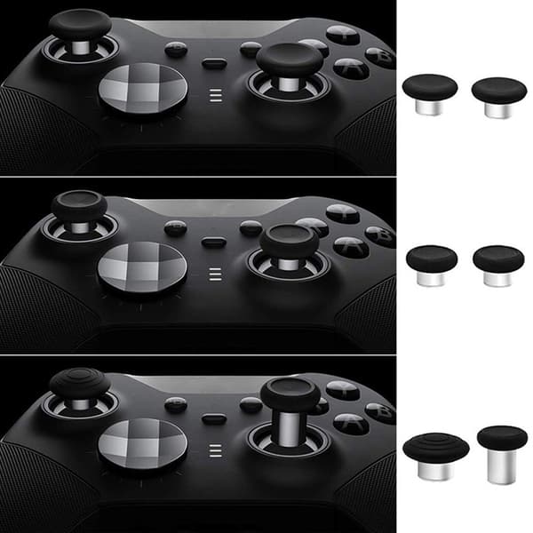 til Key Thumb Grips Stick Bumper Button Bullet Sæt til One Elite Game Acces 6 joysticks