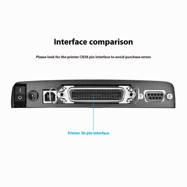 USB til CN36 36-benet hun parallelport printkonverterkabel USB-kabeladapter