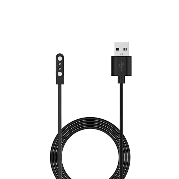 USB-laddningsställ för Smart Watch för Haylou GST LS09B Laddningsadapter Black