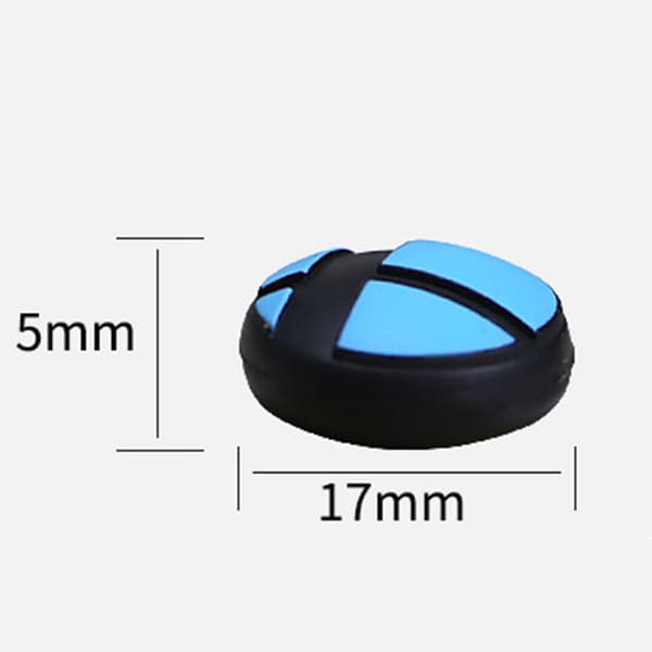Gamepad Tommelfingergreb Hætte Joystick Cover til Switch Controller Tommelfingerstænger Blue