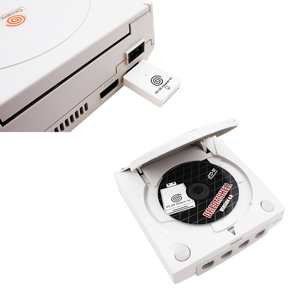 SD TF-kortläsare Adapter för SEGA Dreamcast för DC-konsol och CD med DreamShell Boot Loader Konverteringstillbehör