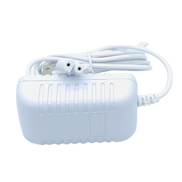 To-pin lader strømadapter 3V for Waterpik WP360 WP450 WP450EC WP462EC White US