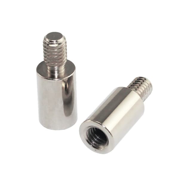 Seimitsu Joysticks Chrome Arcade Joystick Skaftforlænger Gaming Tilbehør Game Controller Forlængerstang Skruer null - Sanwa