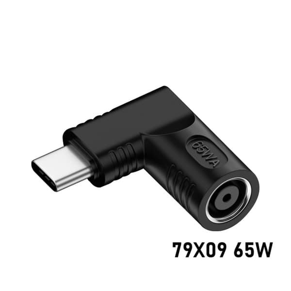 Type-C DC Strømstik Jack Stik TypeC Han til DC- Hun Adapter Konverter til Notebook PC Telefon Valgfri null - 7.4x0.6mm