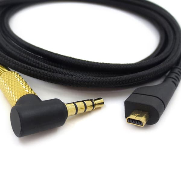 Lydkabel for Arctis 3/5/7/Pro 2m lang gamingheadsetkabel for bærbar PC