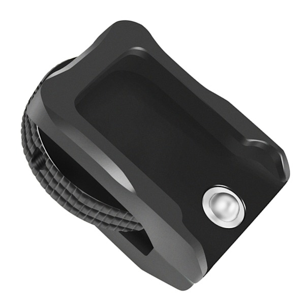 1 st Cold Shoe Mount Adapter Bas 1/4\" Monteringsskruv för DSLR-kamerabur Rig Blixtlampa Mikrofonfäste Stativ Legering